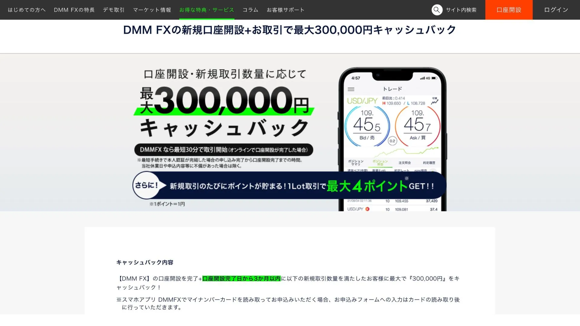 出典：DMM FX